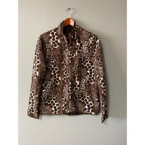 Womens Size M Kim Rogers Reversible Jacket